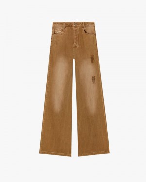 Nude Project Bootcut Pants Brown | US-58729HXRA