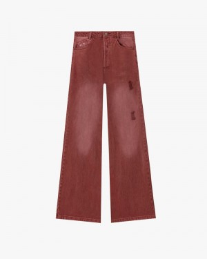 Nude Project Bootcut Pants Red | US-63098BXOH