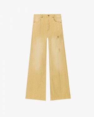 Nude Project Bootcut Pants Yellow | US-78506TAID