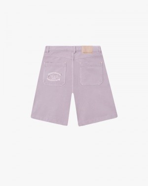 Nude Project Denim Shorts Purple | US-68940CGIT