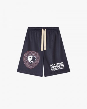 Nude Project Mich Shorts Navy | US-67185BNPY