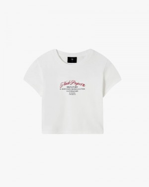 Nude Project Nautic Top White | US-01873XUPT
