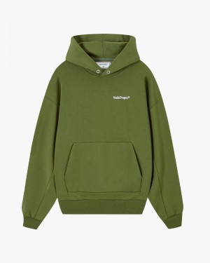 Nude Project Origins Hoodie Green | US-25687VQCT