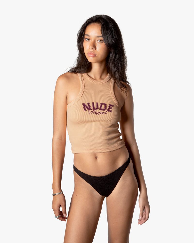 Nude Project Ada Tank Top Coral | US-32671IVAX
