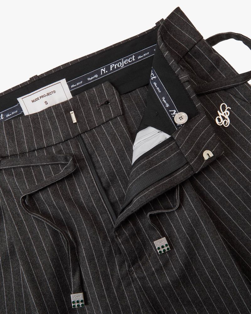 Nude Project Alcalde Tailoring Pants Black | US-73569IWPB