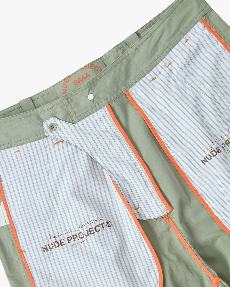 Nude Project Army Cargo Pants Light Green | US-17380JKQO
