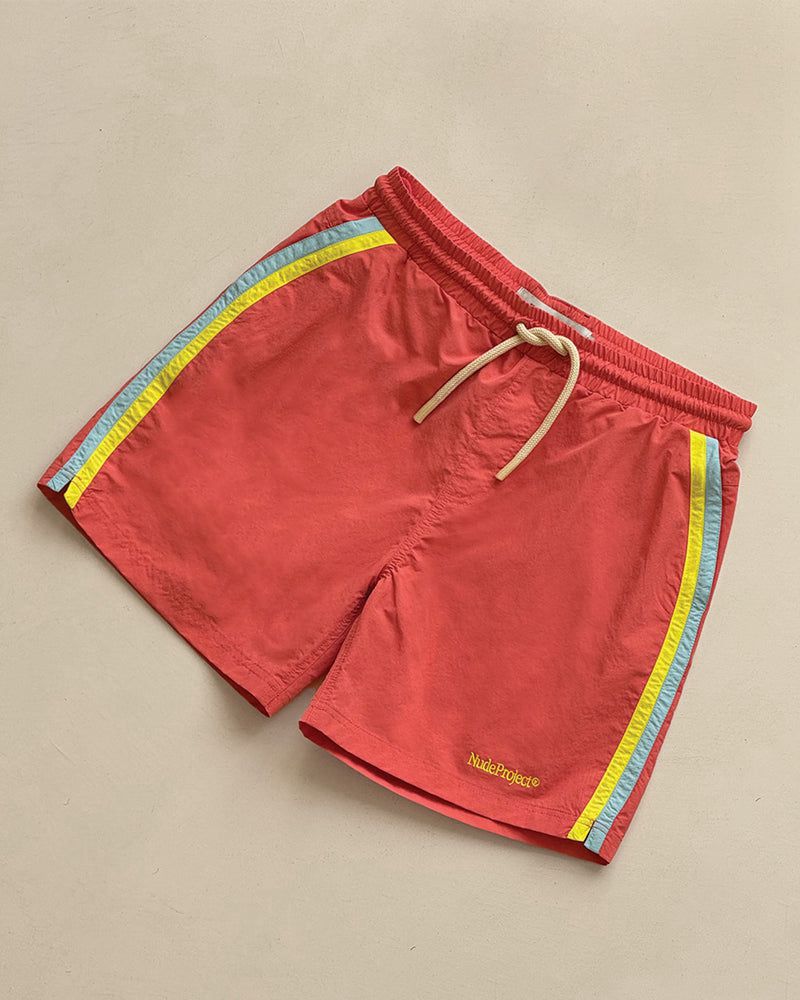 Nude Project Benirras Swim Shorts Coral | US-83692PFUI
