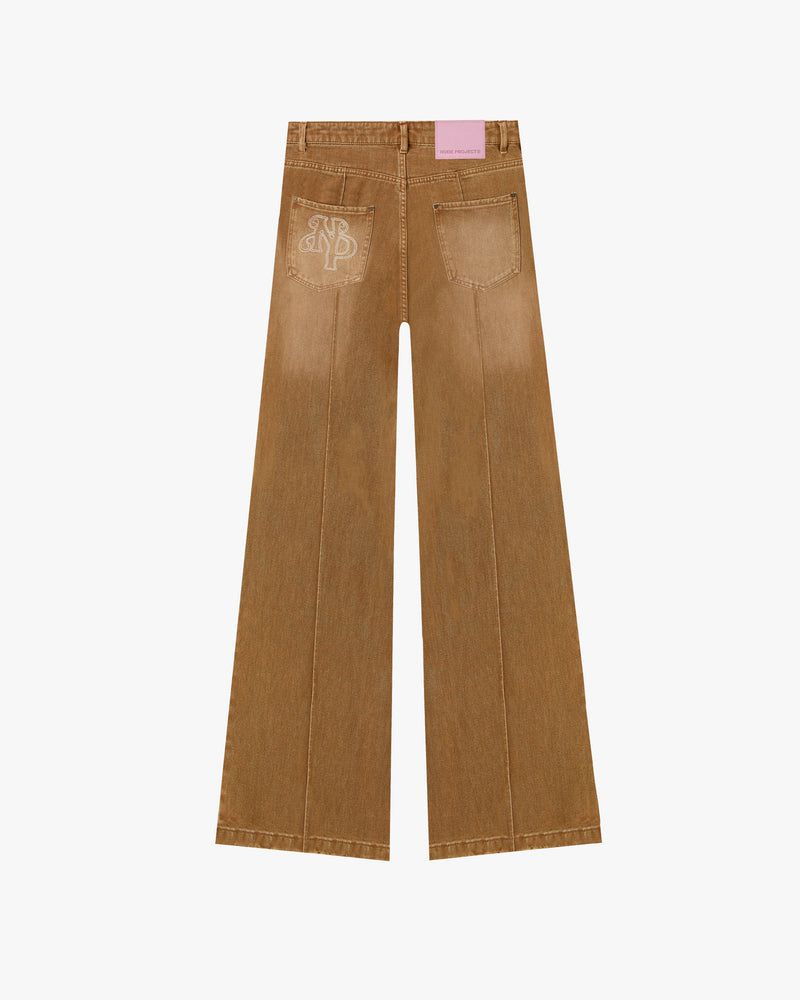 Nude Project Bootcut Pants Brown | US-58729HXRA