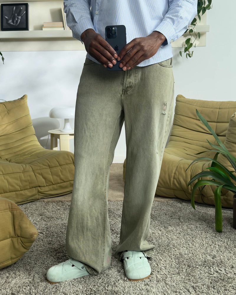 Nude Project Bootcut Pants Green | US-85163SUBK