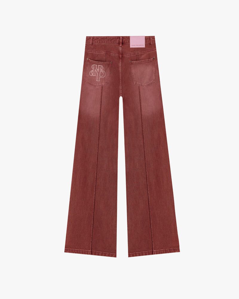 Nude Project Bootcut Pants Red | US-63098BXOH