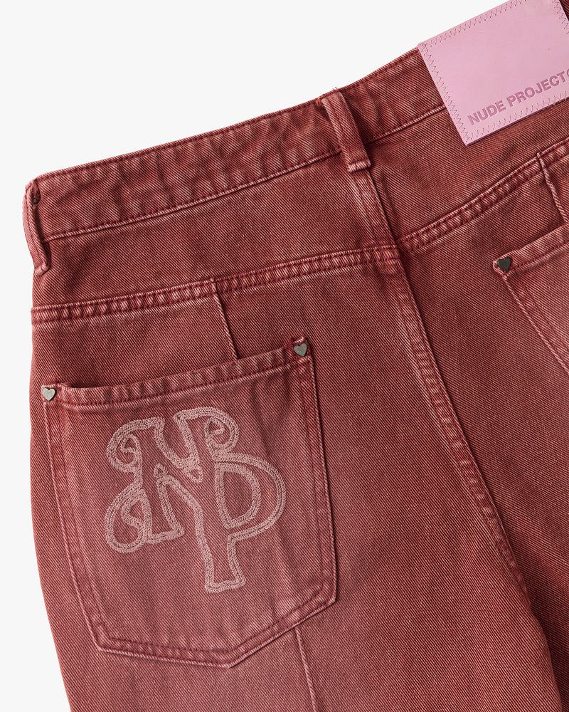 Nude Project Bootcut Pants Red | US-63098BXOH