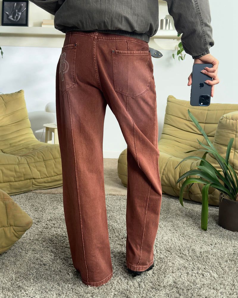 Nude Project Bootcut Pants Red | US-63098BXOH