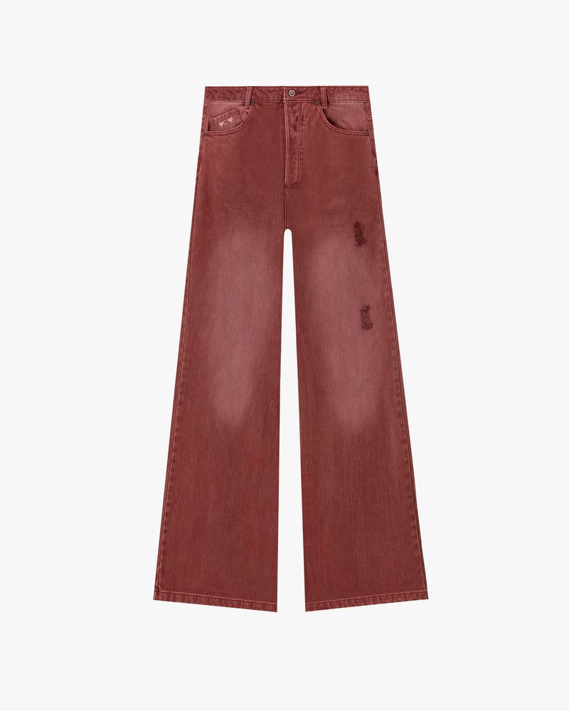 Nude Project Bootcut Pants Red | US-63098BXOH