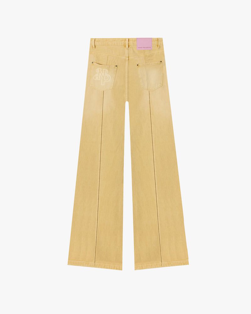 Nude Project Bootcut Pants Yellow | US-78506TAID