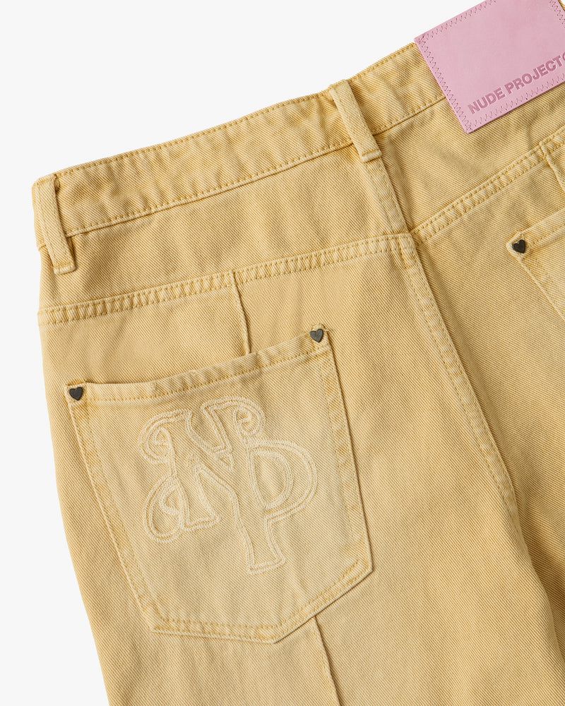 Nude Project Bootcut Pants Yellow | US-78506TAID
