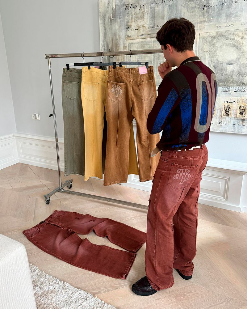 Nude Project Bootcut Pants Yellow | US-78506TAID