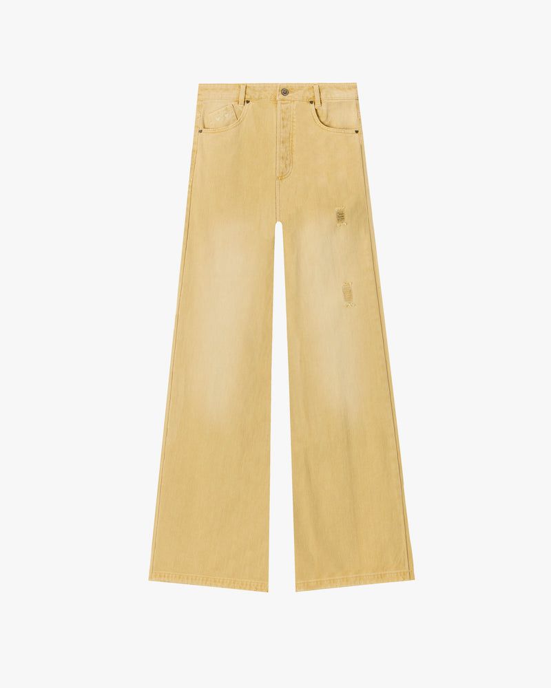Nude Project Bootcut Pants Yellow | US-78506TAID