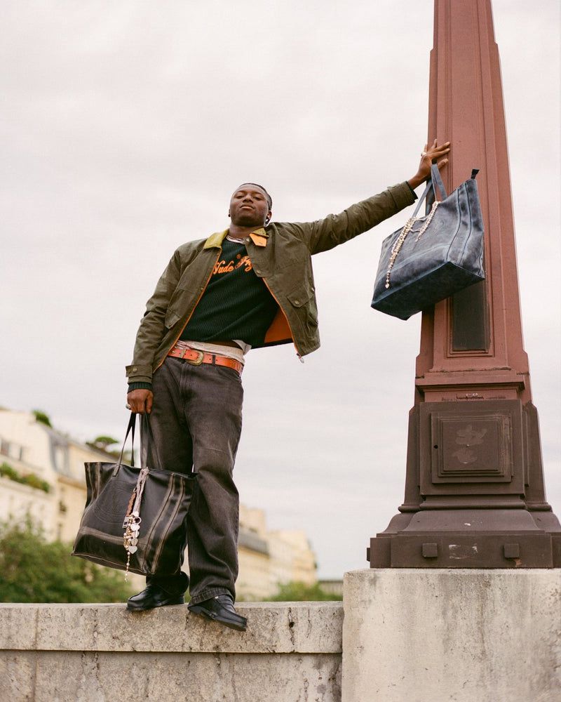 Nude Project Bretagne Waxed Jacket Dark Green | US-90734EHWZ