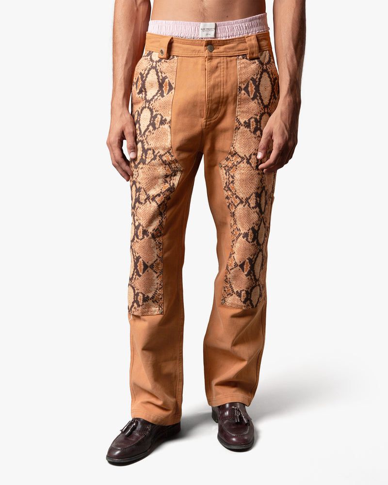 Nude Project Carpenter Pants Brown | US-79234PUSH