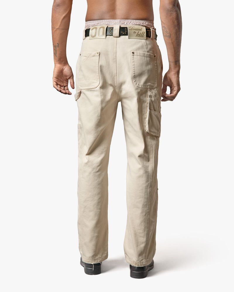 Nude Project Carpenter Pants Cream | US-58479JUSH