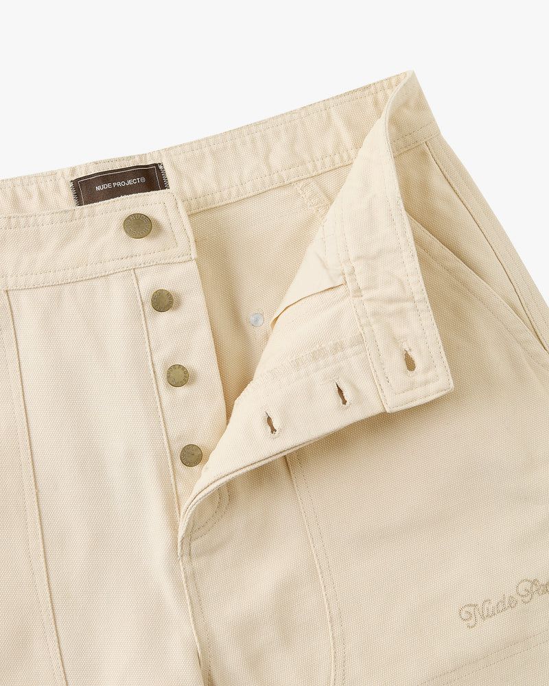 Nude Project Carpenter Pants Cream | US-58479JUSH