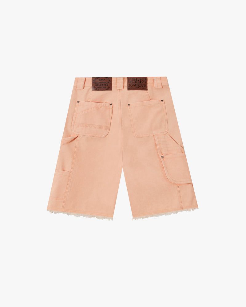 Nude Project Carpenter Shorts Coral | US-64019PKIB