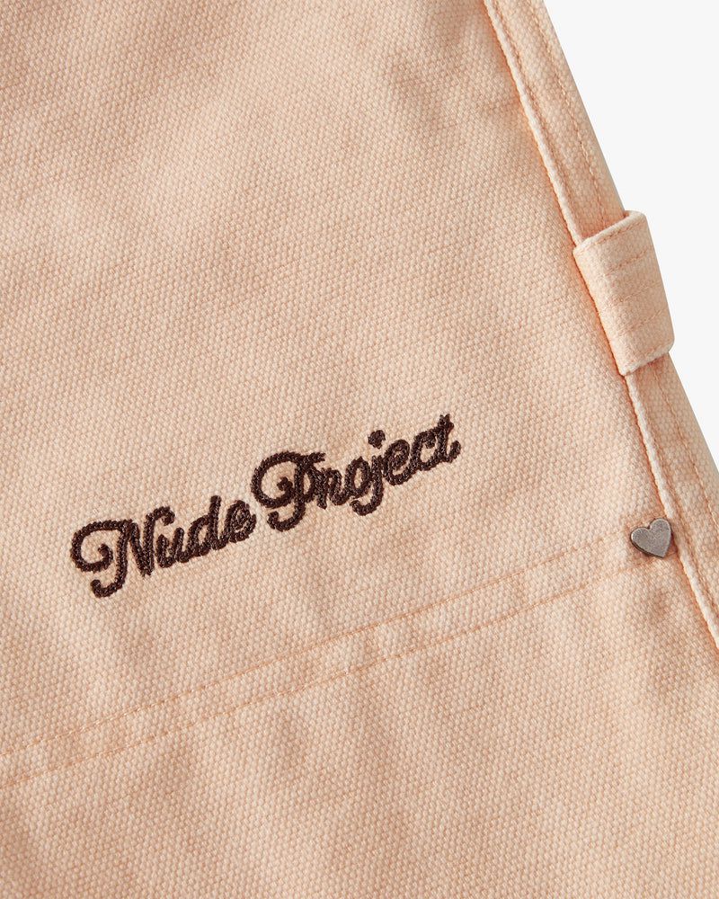 Nude Project Carpenter Shorts Coral | US-64019PKIB