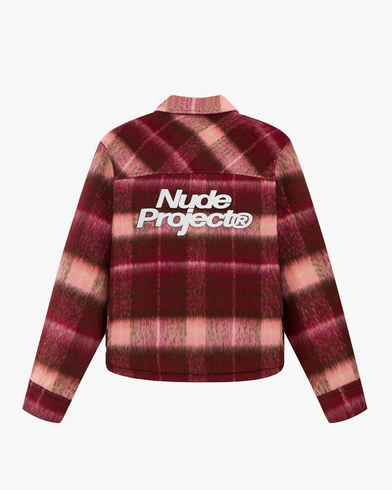 Nude Project Chaumont Jacket Red | US-03817FCWJ