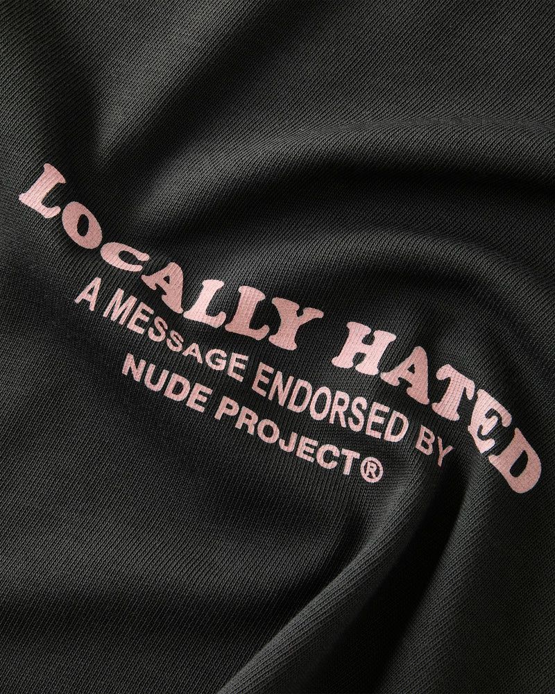 Nude Project Coeur T-shirt Dark Grey | US-02437WAIL