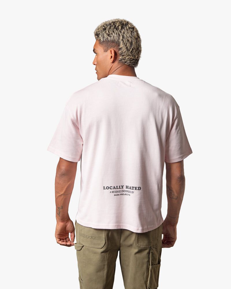 Nude Project Coeur T-shirt Pink | US-58791ZHFU