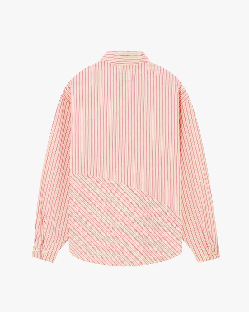 Nude Project Dali Shirts Coral / Beige | US-83402FZES