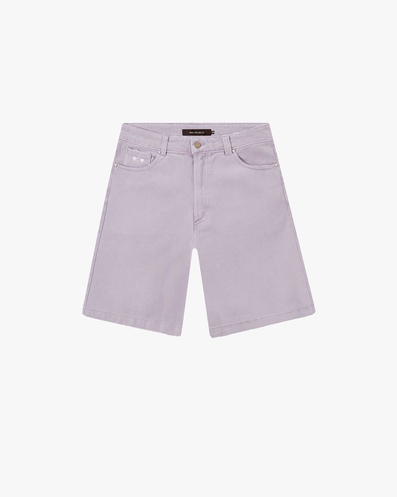 Nude Project Denim Shorts Purple | US-68940CGIT