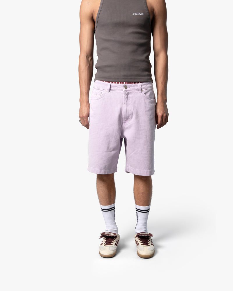 Nude Project Denim Shorts Purple | US-68940CGIT