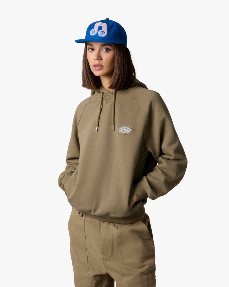 Nude Project Essentials Hoodie Green | US-74850MVGK