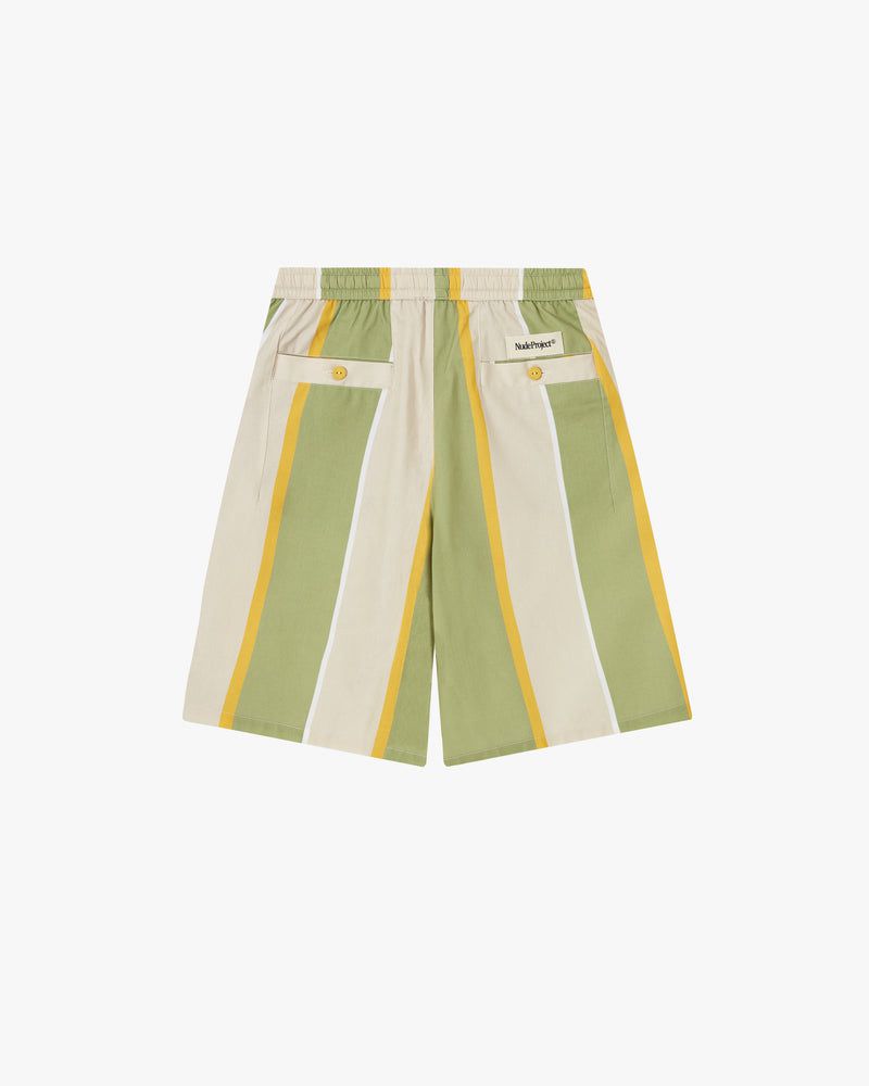 Nude Project Esvedra Shorts Beige / Green | US-90271WPAT