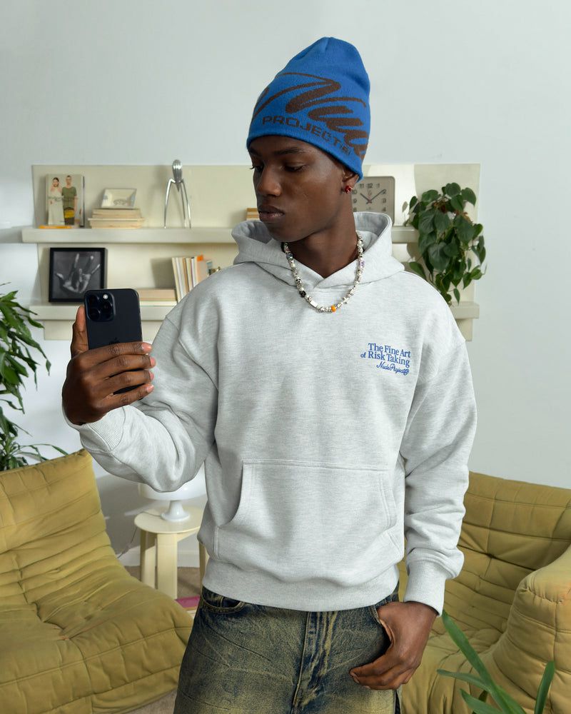 Nude Project Fine Art Hoodie Grey | US-83951IWZL