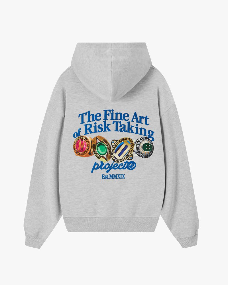 Nude Project Fine Art Hoodie Grey | US-83951IWZL