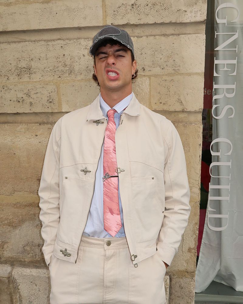 Nude Project Heavy Canvas Trucker Jacket Cream | US-21795RMHN
