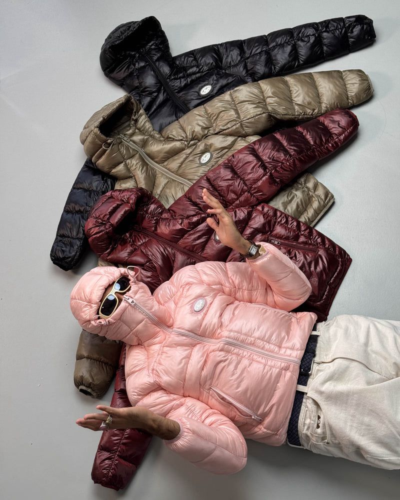 Nude Project Iconic Puffer Jacket Black | US-80523QIYS