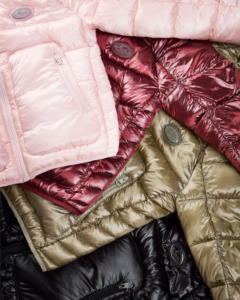 Nude Project Iconic Puffer Jacket Black | US-80523QIYS