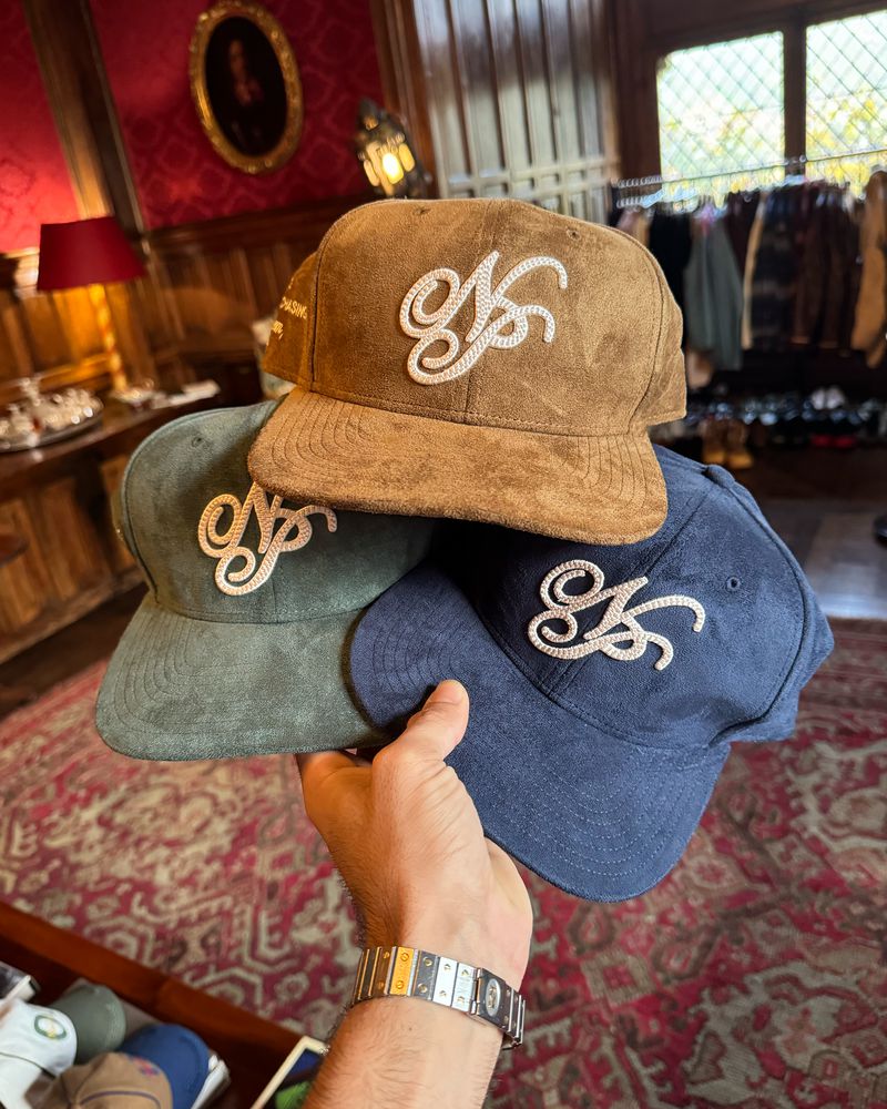 Nude Project Iconic Suede Cap Navy | US-40827HVUL
