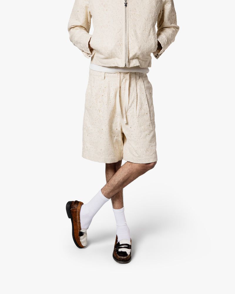 Nude Project La Crème Shorts Beige | US-96804YEJZ