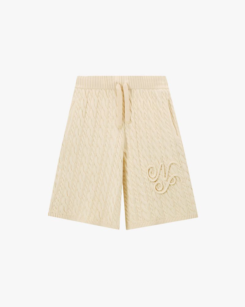 Nude Project La Nonna Shorts Cream | US-36298TWRJ