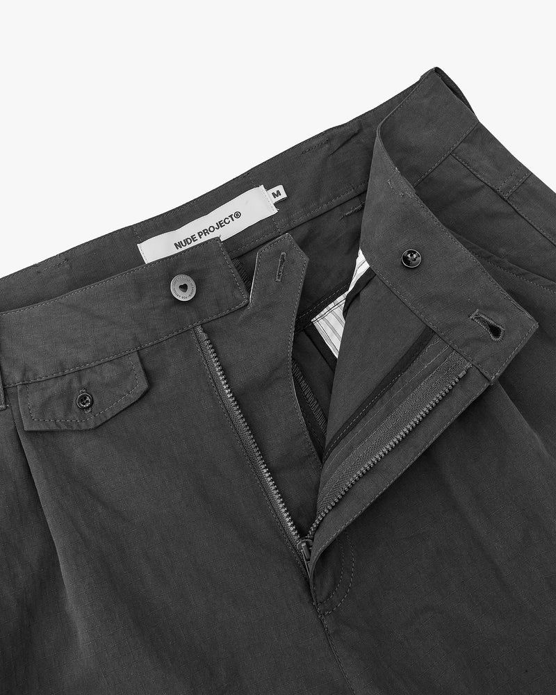 Nude Project Lanzarote Cargo Shorts Dark Grey | US-27960YDMX