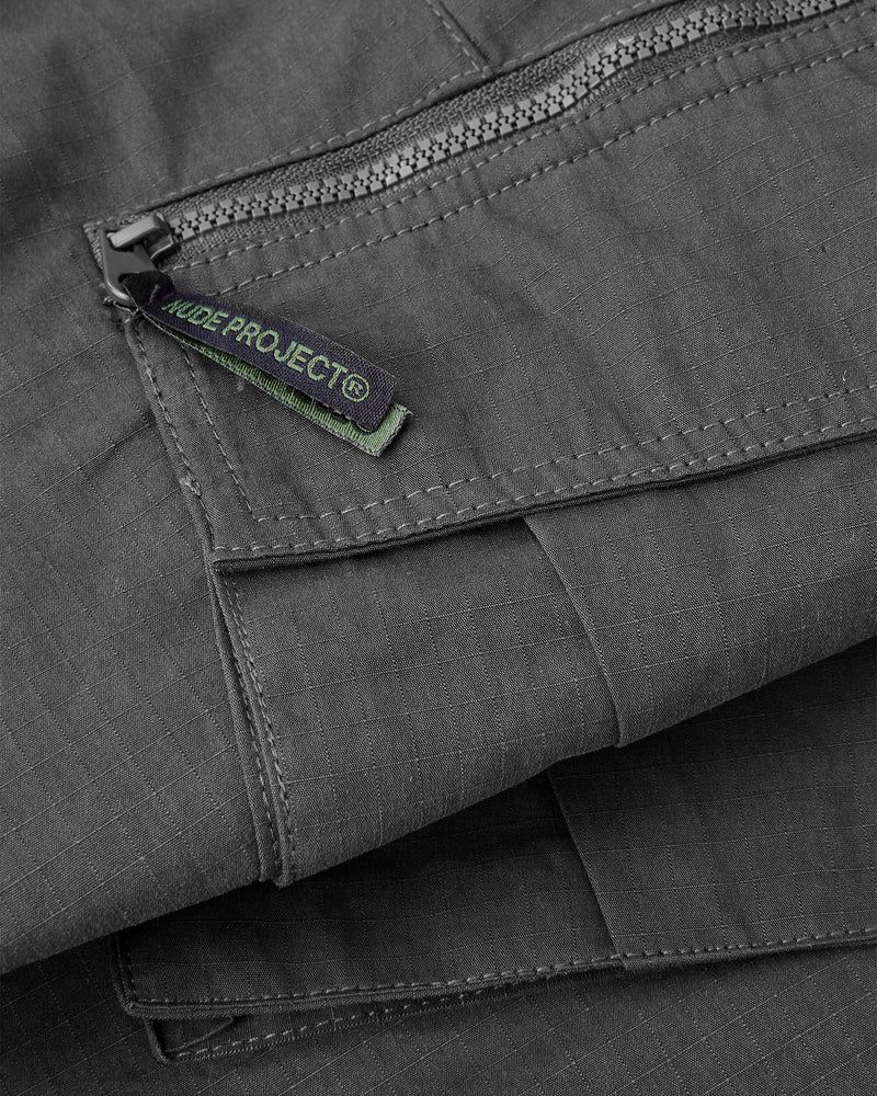 Nude Project Lanzarote Cargo Shorts Dark Grey | US-27960YDMX