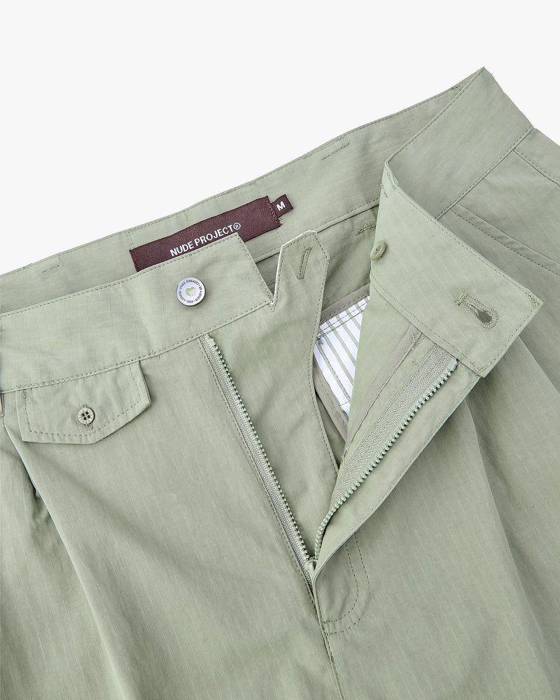 Nude Project Lanzarote Cargo Shorts Light Green | US-72981TERF