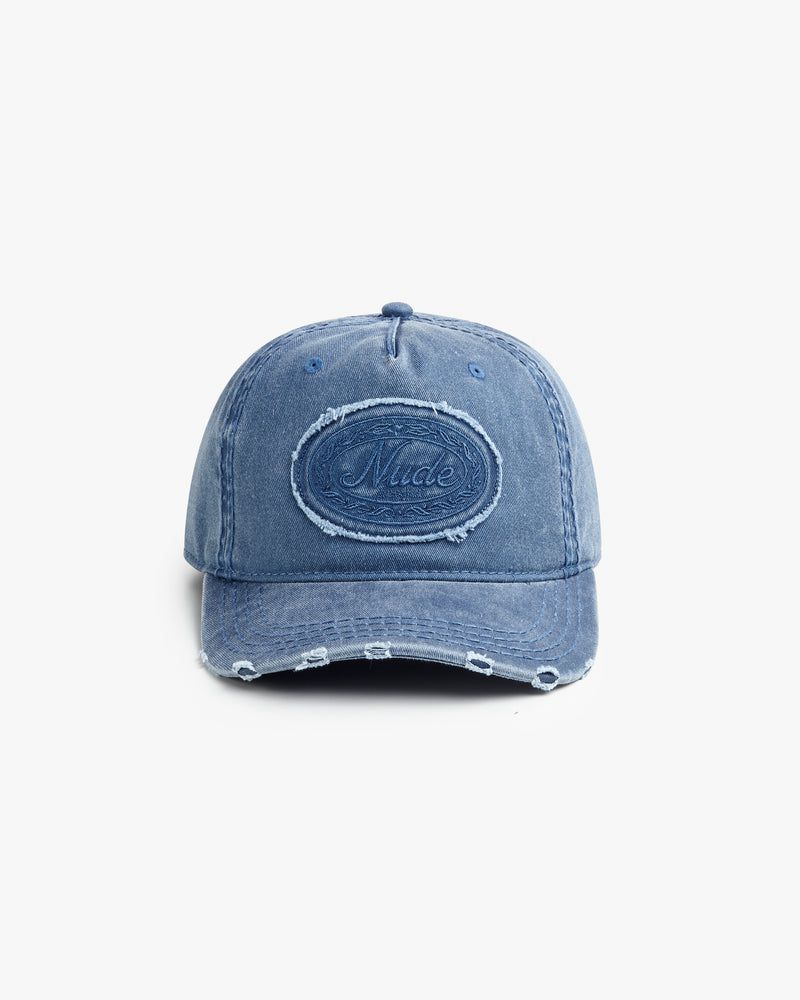 Nude Project Laurel Denim Cap Blue | US-56318GDYV