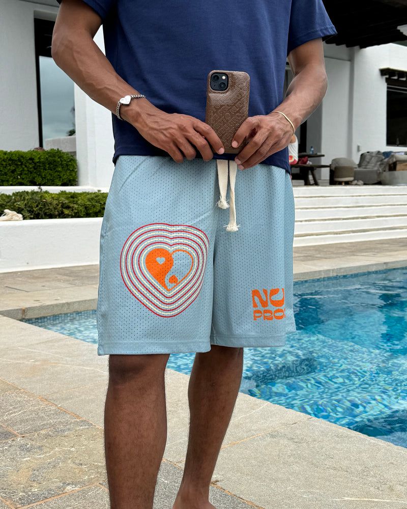 Nude Project Mich Shorts Light Blue | US-42106SXKL