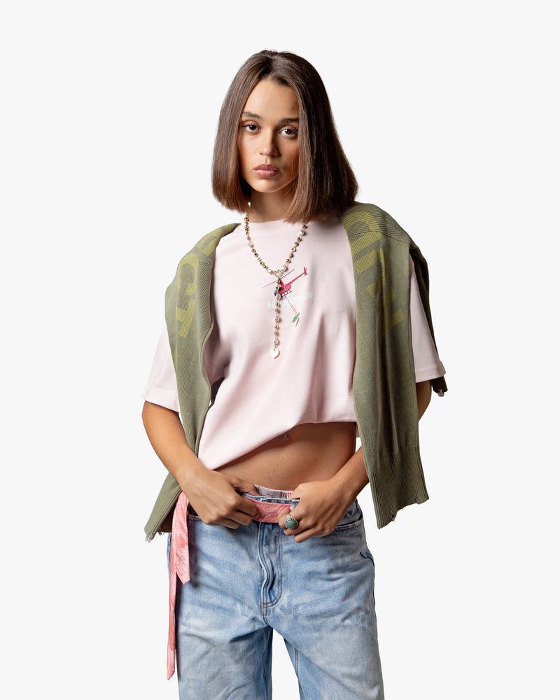 Nude Project Nude Tour T-shirt Pink | US-40175WSJY