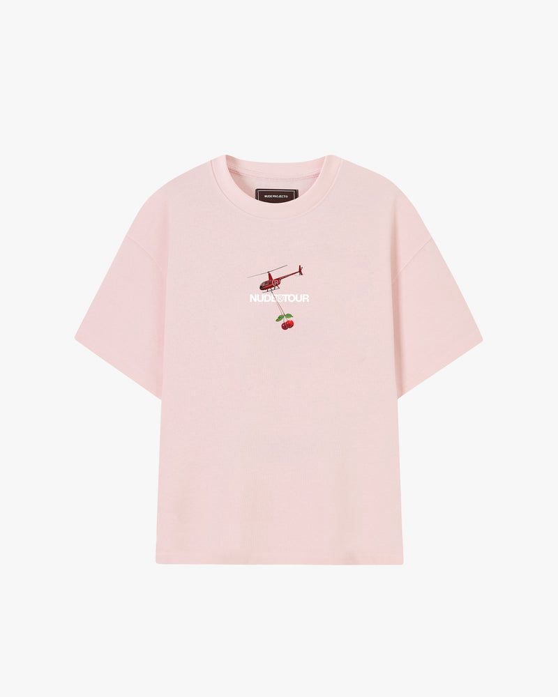 Nude Project Nude Tour T-shirt Pink | US-40175WSJY